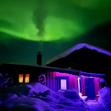 Camp Caroli Hobbit Hut Villa Jukkasjärvi Exterior photo