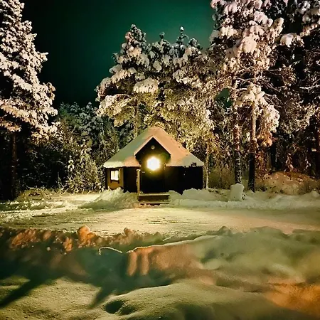 Camp Caroli Hobbit Hut Villa Jukkasjärvi Exterior photo